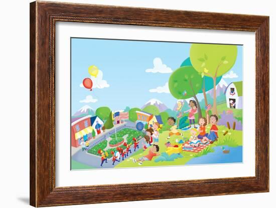 Come Celebrate - Humpty Dumpty-Robin Boyer-Framed Giclee Print