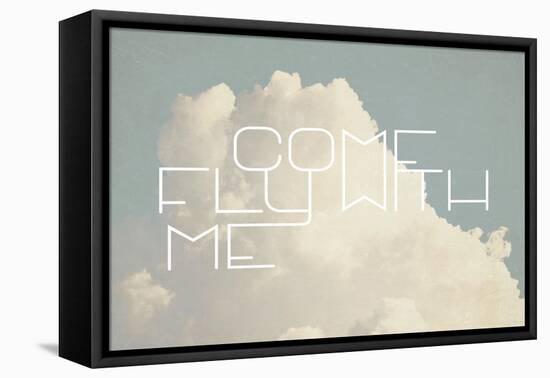 Come Fly with Me-Vintage Skies-Framed Premier Image Canvas