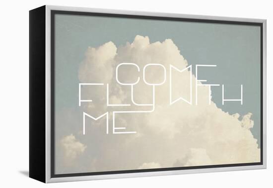 Come Fly with Me-Vintage Skies-Framed Premier Image Canvas