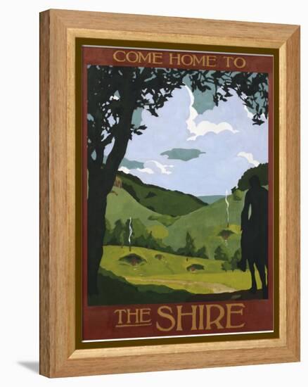 Come Home To The Shire-Steve Thomas-Framed Premier Image Canvas