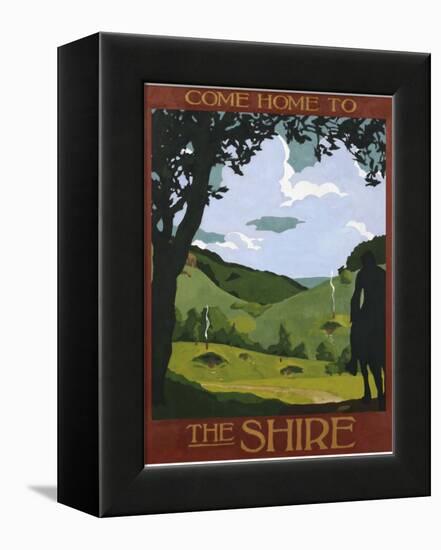 Come Home To The Shire-Steve Thomas-Framed Premier Image Canvas