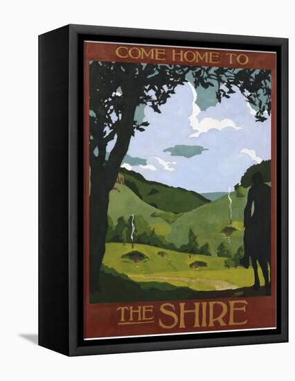 Come Home To The Shire-Steve Thomas-Framed Premier Image Canvas