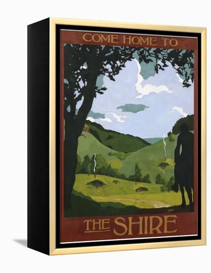 Come Home To The Shire-Steve Thomas-Framed Premier Image Canvas