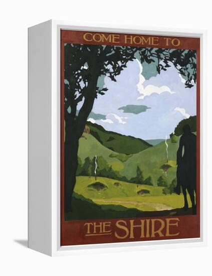 Come Home To The Shire-Steve Thomas-Framed Premier Image Canvas