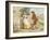 Come Lasses and Lads'-Randolph Caldecott-Framed Art Print