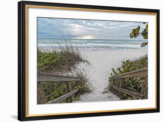 Come on Down-Mary Lou Johnson-Framed Art Print