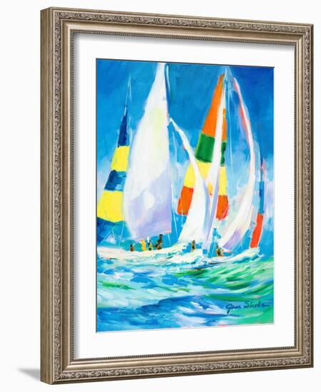 Come Sail Away-Jane Slivka-Framed Premium Giclee Print