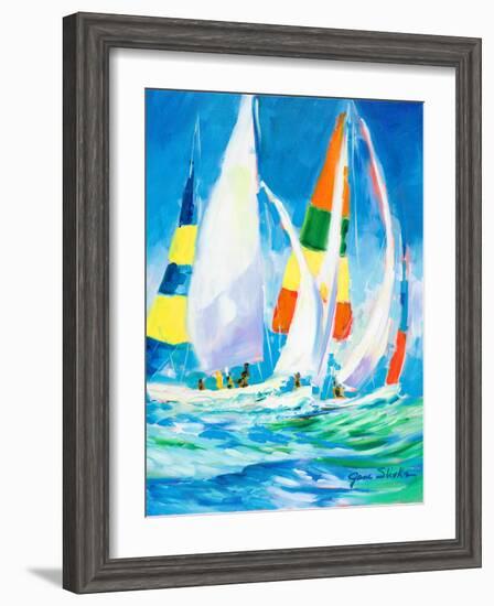 Come Sail Away-Jane Slivka-Framed Premium Giclee Print