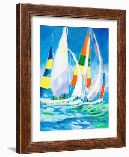 Come Sail Away-Jane Slivka-Framed Premium Giclee Print