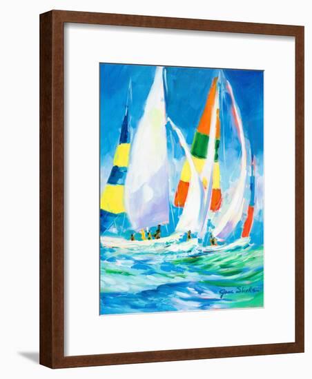 Come Sail Away-Jane Slivka-Framed Premium Giclee Print