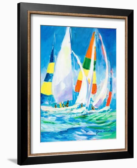 Come Sail Away-Jane Slivka-Framed Premium Giclee Print