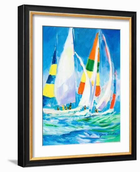 Come Sail Away-Jane Slivka-Framed Premium Giclee Print