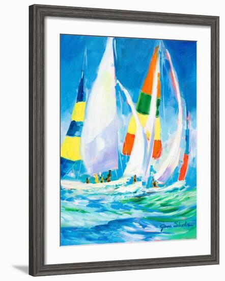 Come Sail Away-Jane Slivka-Framed Premium Giclee Print