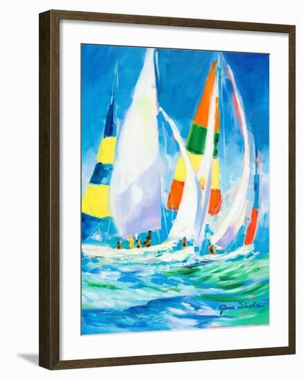 Come Sail Away-Jane Slivka-Framed Premium Giclee Print