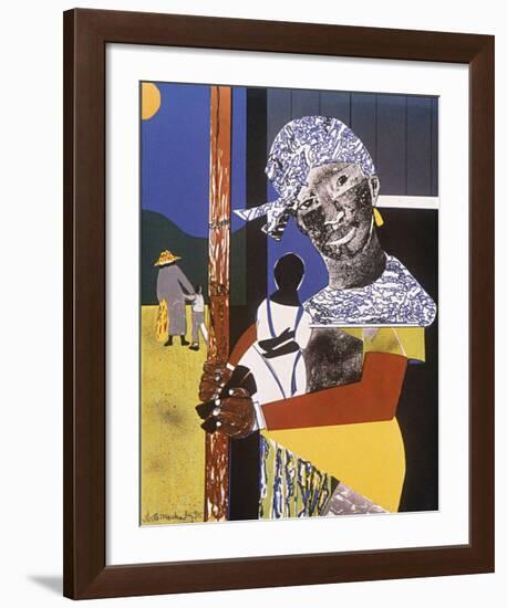 Come Sunday-Romare Bearden-Framed Art Print