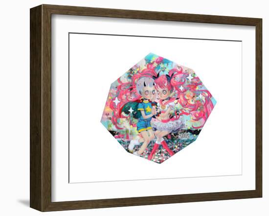 Come Together, Again and Again-Hikari Shimoda-Framed Art Print