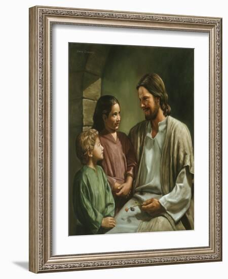 Come Unto Me-David Lindsley-Framed Giclee Print