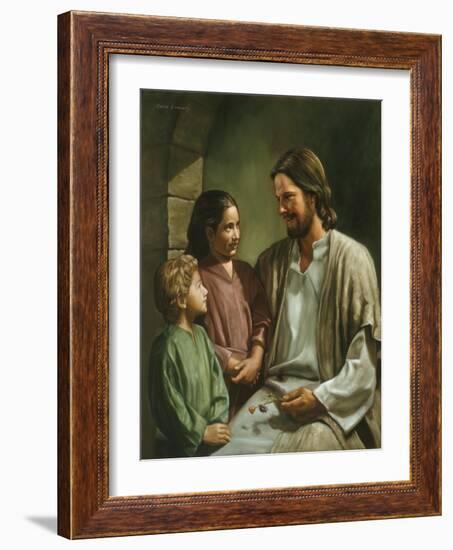 Come Unto Me-David Lindsley-Framed Giclee Print