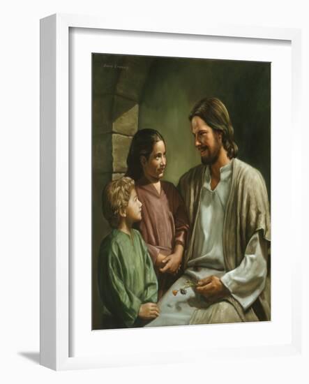 Come Unto Me-David Lindsley-Framed Giclee Print