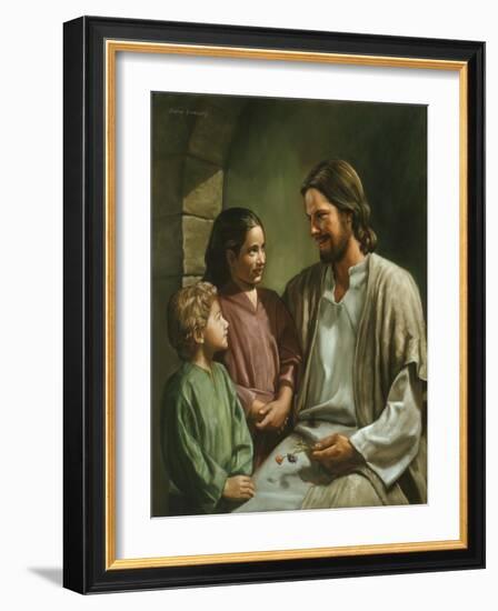 Come Unto Me-David Lindsley-Framed Giclee Print