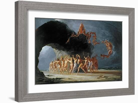 "Come Unto These Yellow Sands", 1842-Richard Dadd-Framed Giclee Print