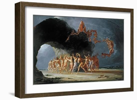 "Come Unto These Yellow Sands", 1842-Richard Dadd-Framed Giclee Print