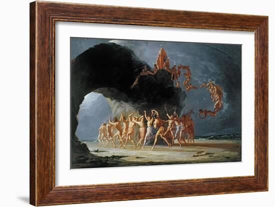 "Come Unto These Yellow Sands", 1842-Richard Dadd-Framed Giclee Print
