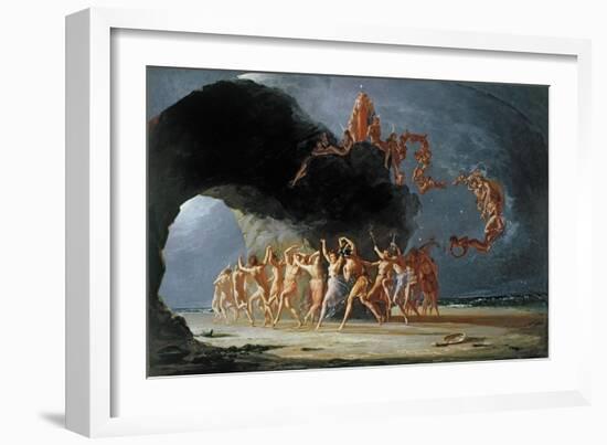 "Come Unto These Yellow Sands", 1842-Richard Dadd-Framed Giclee Print