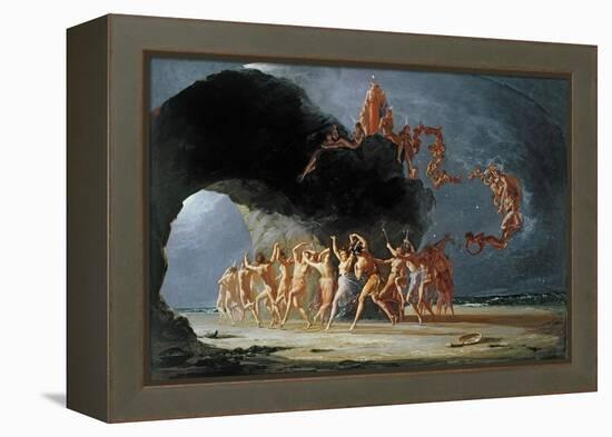 "Come Unto These Yellow Sands", 1842-Richard Dadd-Framed Premier Image Canvas