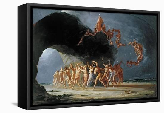 "Come Unto These Yellow Sands", 1842-Richard Dadd-Framed Premier Image Canvas