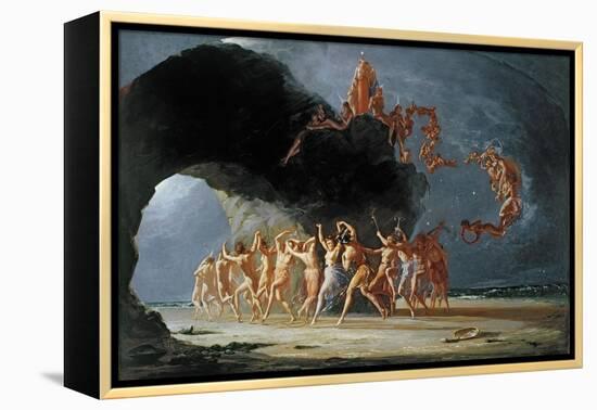 "Come Unto These Yellow Sands", 1842-Richard Dadd-Framed Premier Image Canvas
