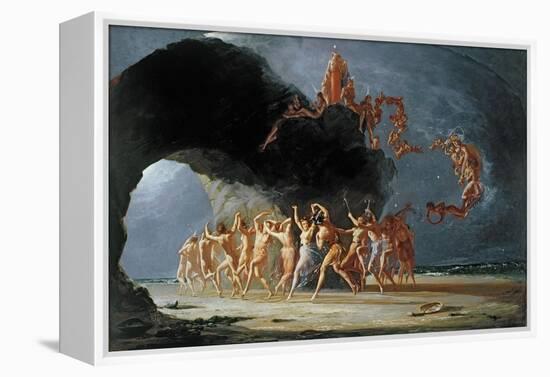 "Come Unto These Yellow Sands", 1842-Richard Dadd-Framed Premier Image Canvas