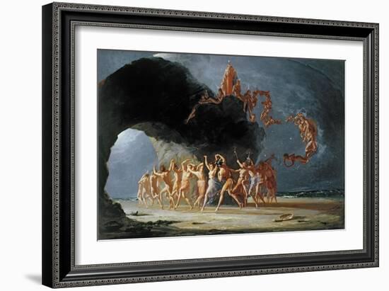 "Come Unto These Yellow Sands", 1842-Richard Dadd-Framed Premium Giclee Print