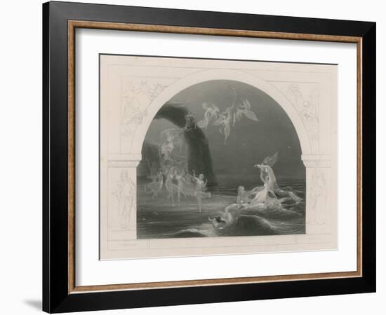 "Come Unto These Yellow Sands!", Tempest-Robert Huskisson-Framed Giclee Print
