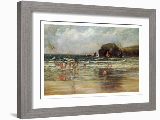 Come Unto These Yellow Sands-Thomas Maybank-Framed Art Print