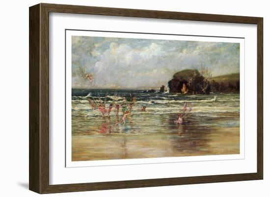 Come Unto These Yellow Sands-Thomas Maybank-Framed Art Print