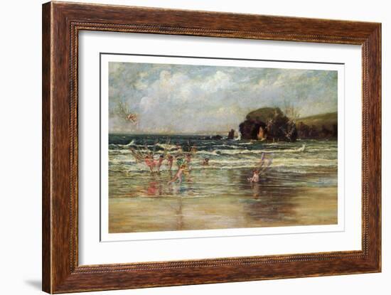 Come Unto These Yellow Sands-Thomas Maybank-Framed Art Print