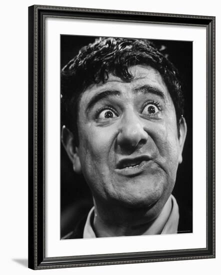 Comedian Buddy Hackett-Yale Joel-Framed Premium Photographic Print