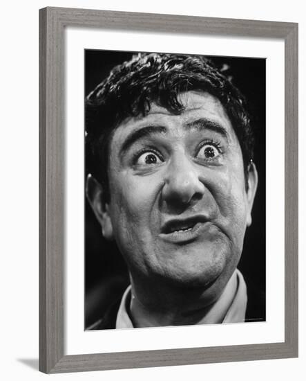 Comedian Buddy Hackett-Yale Joel-Framed Premium Photographic Print