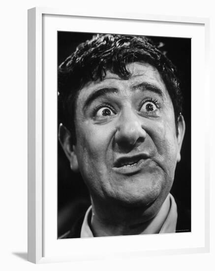 Comedian Buddy Hackett-Yale Joel-Framed Premium Photographic Print