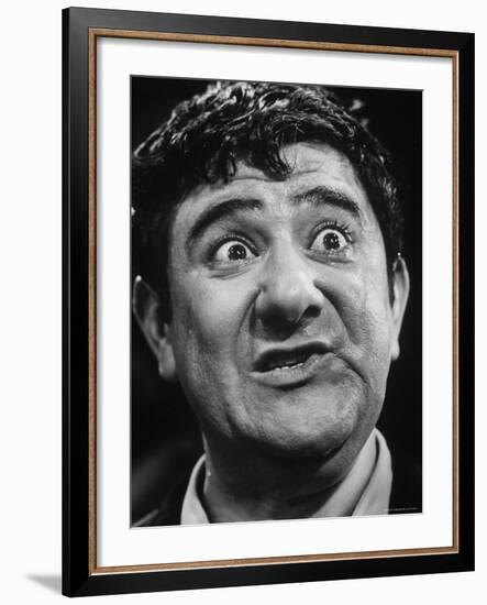 Comedian Buddy Hackett-Yale Joel-Framed Premium Photographic Print