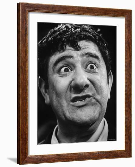 Comedian Buddy Hackett-Yale Joel-Framed Premium Photographic Print