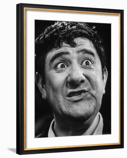 Comedian Buddy Hackett-Yale Joel-Framed Premium Photographic Print