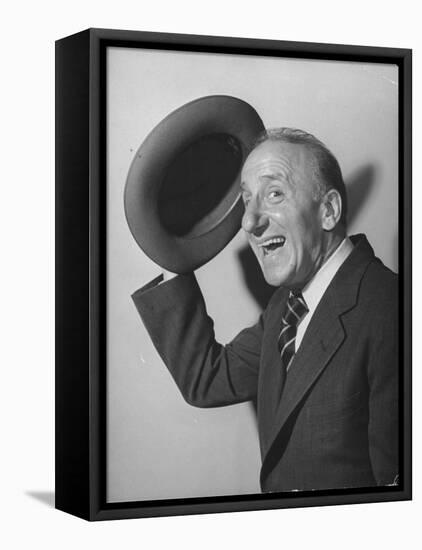 Comedian Jimmy Durante Performing-null-Framed Premier Image Canvas