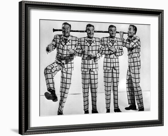 Comedian-Musician Spike Jones Posing for a Picture-J^ R^ Eyerman-Framed Premium Photographic Print