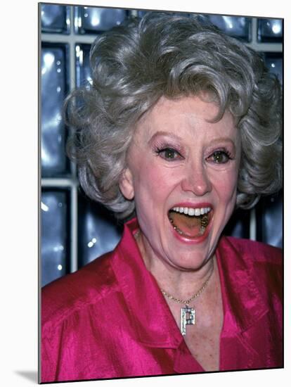 Comedian Phyllis Diller Laughing-null-Mounted Premium Photographic Print