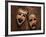 Comedy and Tragedy Masks Lying-Lars Hallstrom-Framed Photographic Print