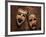 Comedy and Tragedy Masks Lying-Lars Hallstrom-Framed Photographic Print