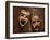 Comedy and Tragedy Masks Lying-Lars Hallstrom-Framed Photographic Print