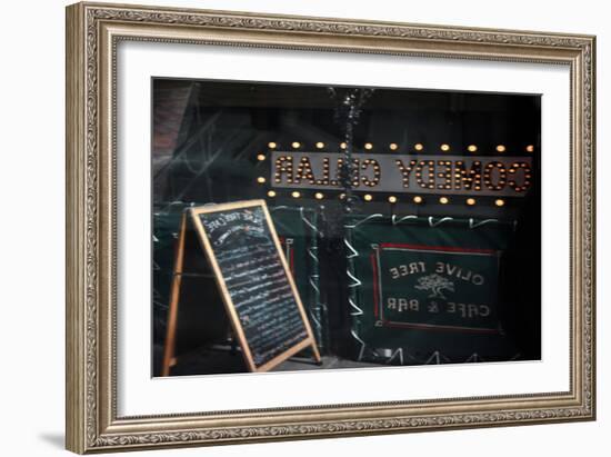 Comedy Cellar Reflection-null-Framed Photo